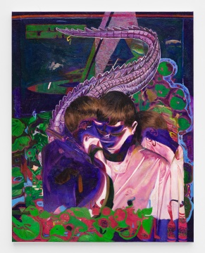 宋朋 《鳄鱼》 布面油画 182×144cm 2020
宋朋 《鳄鱼》 布面油画 182×144cm 2020