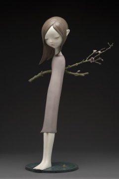 《花落知多少》 115×40×100cm 铸铜化学着色 2020
《花落知多少》 115×40×100cm 铸铜化学着色 2020