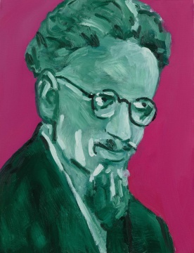 《“东北”系列–列夫·达维多维奇·托洛茨基1》 65×50cm 布面油画 2020
《“东北”系列–列夫·达维多维奇·托洛茨基1》 65×50cm 布面油画 2020