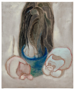 仇晓飞 《无题(盆栽)》 50×60cm 布面油画 2020 仇晓飞 《无题(盆栽)》 50×60cm 布面油画 2020