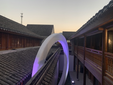 “意识圈开放媒体展”现场
“意识圈开放媒体展”现场