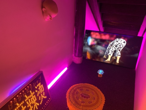 “虫洞日志”展览现场
“虫洞日志”展览现场
