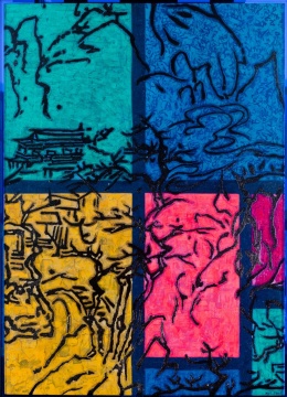《对话系列NO.2》 160cmX115cm 2020年
《对话系列NO.2》 160cmX115cm 2020年