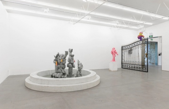 颜石林个展“永不闭园”,今格空间展览现场
颜石林个展“永不闭园”,今格空间展览现场