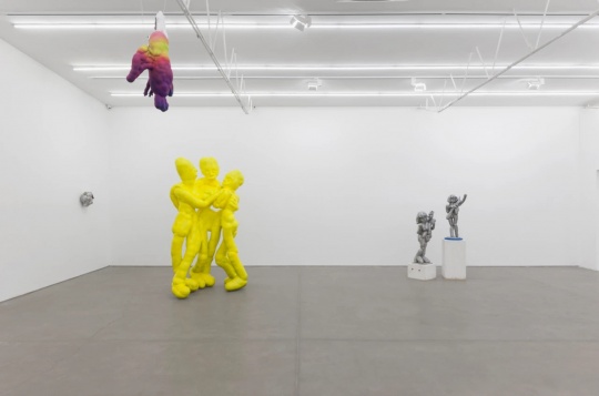 颜石林个展“永不闭园”,今格空间展览现场
颜石林个展“永不闭园”,今格空间展览现场