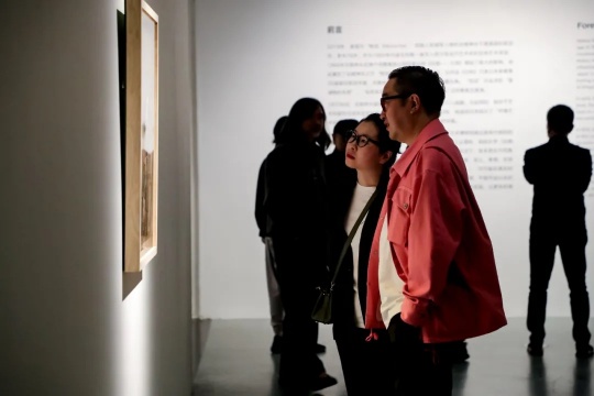 “物语:关根伸夫艺术展”开幕式现场
“物语:关根伸夫艺术展”开幕式现场