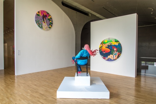 “松山智一:自然可解”龙美术馆展览现场
“松山智一:自然可解”龙美术馆展览现场
