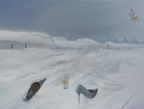于瀛 《 回家》 60×80 cm 布面油画 2020
于瀛 《 回家》 60×80 cm 布面油画 2020