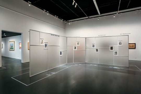 吴大羽展区
吴大羽展区