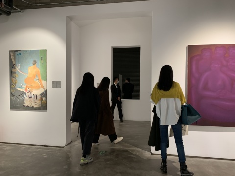 “瞬息时代的诗歌”馆藏展 展览现场
