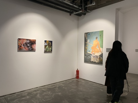 “瞬息时代的诗歌”馆藏展 展览现场
