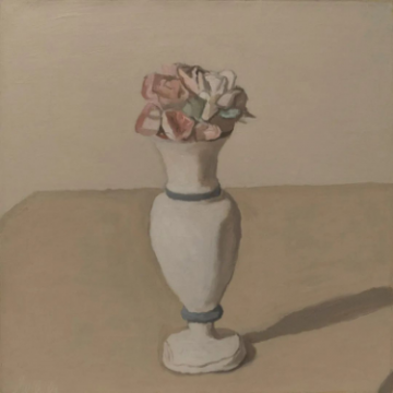 《花卉》 45.8×46cm 布面油画 1952
《花卉》 45.8×46cm 布面油画 1952