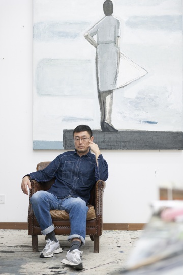 艺术家 刘晓辉 (摄影:董林)
艺术家 刘晓辉 (摄影:董林)
