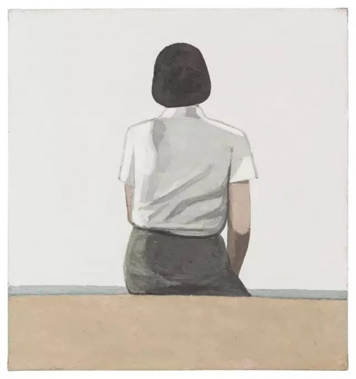 刘晓辉 《无题-海边坐姿1号》 160×150cm 布面油画 2015
刘晓辉 《无题-海边坐姿1号》 160×150cm 布面油画 2015