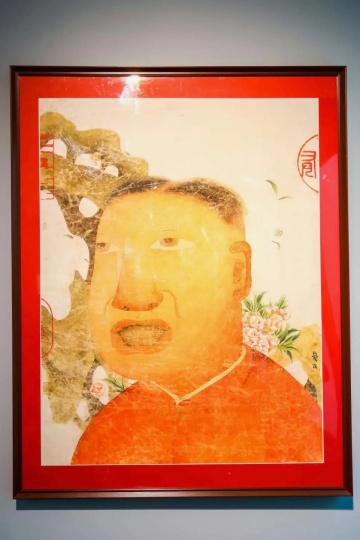 朱伟 《开春图十二号》 160×120cm 水墨设色纸本 2008
