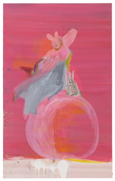 《约吗-八戒》142×90cm 布面丙烯 2020
《约吗-八戒》142×90cm 布面丙烯 2020