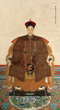 《何绍基画像》 141.8x77.5cm 纸本设色 清中晚期 湖南省博物馆藏
《何绍基画像》 141.8x77.5cm 纸本设色 清中晚期 湖南省博物馆藏