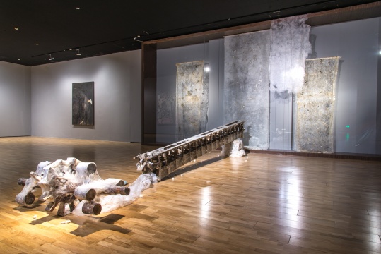 “中国色:走向绝对的东方美学”展厅现场,龙美术馆(西岸馆),2020,摄影:洪晓乐
“中国色:走向绝对的东方美学”展厅现场,龙美术馆(西岸馆),2020,摄影:洪晓乐