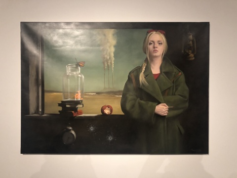 西内沙·卡沙莱夫斯基(北马其顿)《时间尽头》
布面油画 114×162cm 2017
西内沙·卡沙莱夫斯基(北马其顿)《时间尽头》
布面油画 114×162cm 2017
