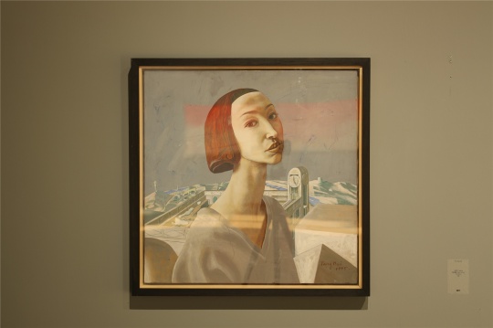 《唐莘》 55×55cm 丙烯亚麻 1995
《唐莘》 55×55cm 丙烯亚麻 1995