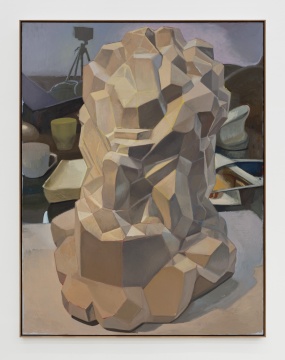 《建筑(摩西)》264×204cm 布面油画 2020 《建筑(摩西)》264×204cm 布面油画 2020