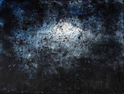 《留住行云听雨声》150×200cm 布面丙烯 2020
《留住行云听雨声》150×200cm 布面丙烯 2020