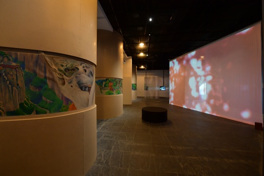 “焦虑的空间档案——从地洞到桃花源” 展览现场
“焦虑的空间档案——从地洞到桃花源” 展览现场