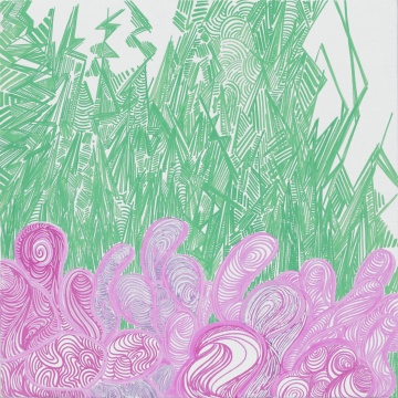 《裂变系列·长》 50x50cm 马克笔 2020
《裂变系列·长》 50x50cm 马克笔 2020