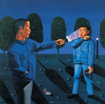 《光》 150×150cm 布面油画 1999
《光》 150×150cm 布面油画 1999