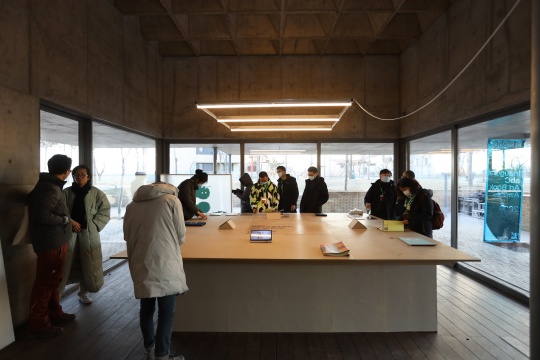 书奖现场一角,展出入围作品
书奖现场一角,展出入围作品