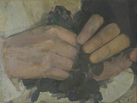 《人像》59.5x79.5CM 布面油画 2019
《人像》59.5x79.5CM 布面油画 2019