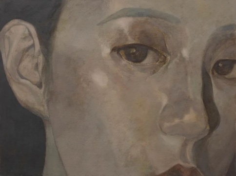 《人像》 110x150cm 布面油画 2019
《人像》 110x150cm 布面油画 2019