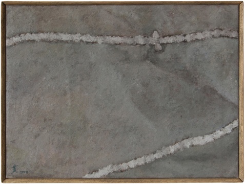 《洁净的 》41.5x31.5cm 布面油画 2020
《洁净的 》41.5x31.5cm 布面油画 2020