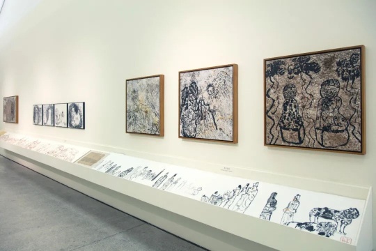 一了个展 “神隐录” 站台中国展览现场
一了个展 “神隐录” 站台中国展览现场