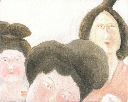 曹应斌 《都灵亚洲艺术博物馆唐代塑像》 20x25cm 布面油画 2020 曹应斌 《都灵亚洲艺术博物馆唐代塑像》 20x25cm 布面油画 2020
