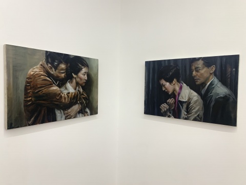 陈晗 《离开》 60×90cm 布面油画 2020陈晗 《蔓延》 60×90cm 布面油画 2020 陈晗 《离开》 60×90cm 布面油画 2020陈晗 《蔓延》 60×90cm 布面油画 2020