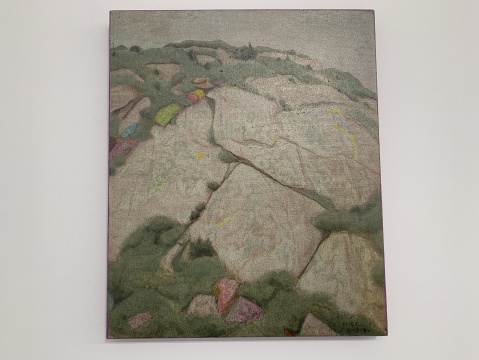 《如春再来》60 × 50 cm 布面油画 2020
《如春再来》60 × 50 cm 布面油画 2020