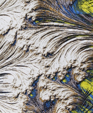 《无题-177》 41x41cm 丙烯、铝板、综合材料 2020
《无题-177》 41x41cm 丙烯、铝板、综合材料 2020