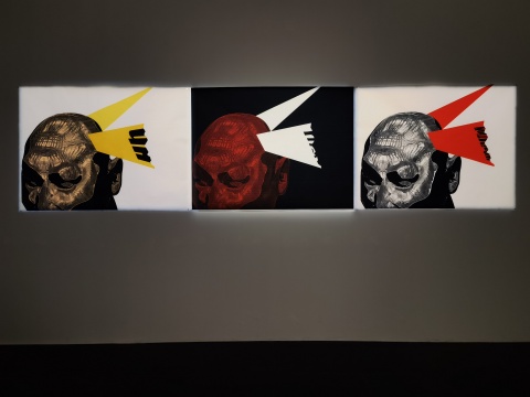 艺术家黄铁舟参展作品,纸喷绘《Inspiration》
艺术家黄铁舟参展作品,纸喷绘《Inspiration》