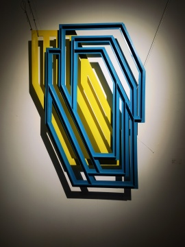 艺术家郭煜参展作品《框系列-栅纹》
艺术家郭煜参展作品《框系列-栅纹》
