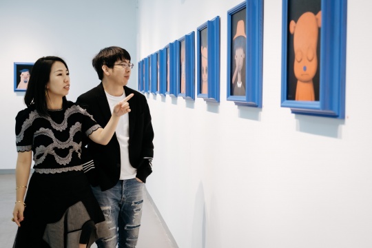 “张占占:幻想的朋友”展览现场
“张占占:幻想的朋友”展览现场