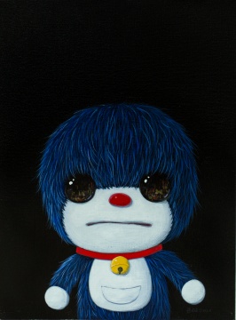 《礼物》 30x40cm 布面丙烯 2021
《礼物》 30x40cm 布面丙烯 2021