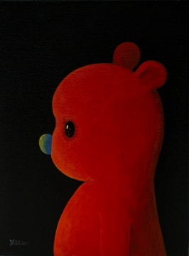 《我看到了光明》 30x40cm 布面丙烯 2021
《我看到了光明》 30x40cm 布面丙烯 2021