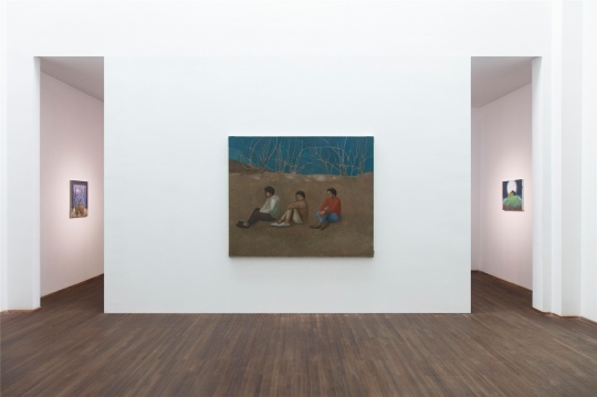 站台中国“迎春画展”展览现场,2021
站台中国“迎春画展”展览现场,2021