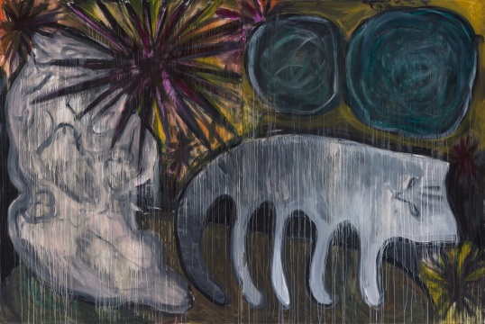 王鑫焱 《奇妙的不确定性》200×30cm 布面油画 2020
王鑫焱 《奇妙的不确定性》200×30cm 布面油画 2020