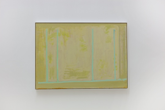 克里斯多夫·勒·布伦，《林冠线之七》，2019

布面油画

75.1 x 105.3 cm x 2.8 cm

©克里斯多夫·勒·布伦

图片由红砖美术馆提供
