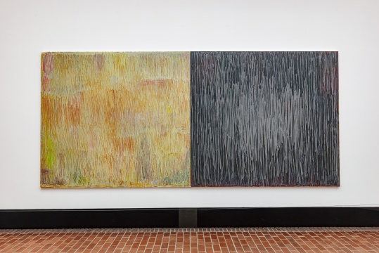 克里斯多夫·勒·布伦 《老虎,老虎》210.6 x 240.8 x 3.6 cm 布面油画 双联画 2020
©克里斯多夫·勒·布伦
图片由红砖美术馆提供
克里斯多夫·勒·布伦 《老虎,老虎》210.6 x 240.8 x 3.6 cm 布面油画 双联画 2020
©克里斯多夫·勒·布伦
图片由红砖美术馆提供