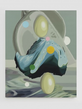 《稠密 No.5》 200×164cm 布面油画 2020
《稠密 No.5》 200×164cm 布面油画 2020