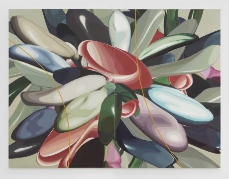 《稠密 No.5》 225×300cm 布面油画 2020
《稠密 No.5》 225×300cm 布面油画 2020