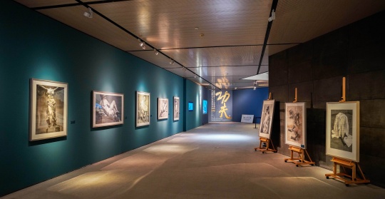 “功夫”展览现场
“功夫”展览现场